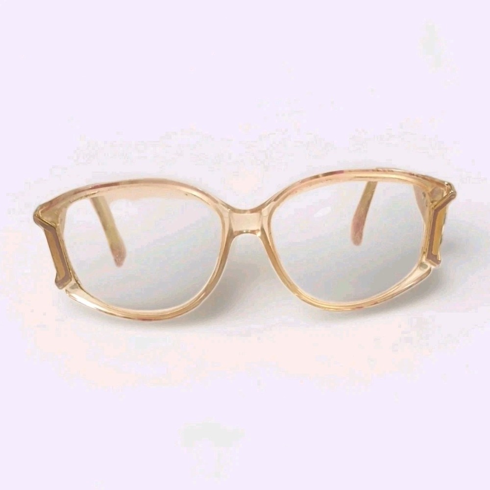 SL Gold & Marble Pink Vintage Eyeglass - Picture 3 of 12